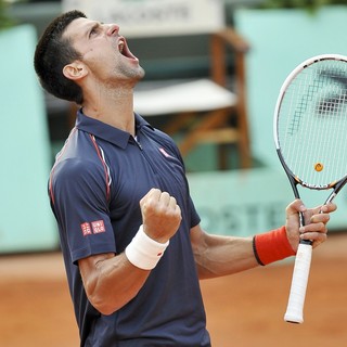 Novak Djokovic in The 2012 French Open Men's Final