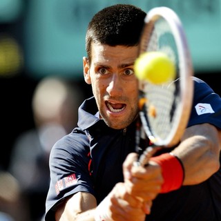 Novak Djokovic in The 2012 French Open Men's Final