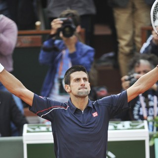 Novak Djokovic in The 2012 French Open Men's Final