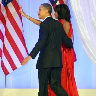 Barack Obama, Michelle Obama in The Inaugural Ball