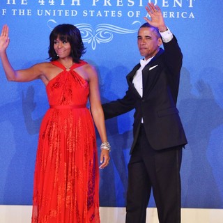 Michelle Obama, Barack Obama in The Inaugural Ball