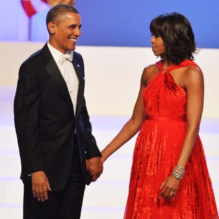 Barack Obama, Michelle Obama in The Inaugural Ball
