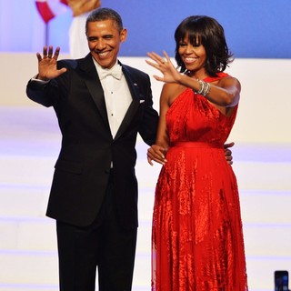 Barack Obama, Michelle Obama in The Inaugural Ball