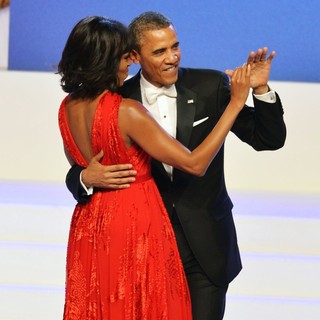 Michelle Obama, Barack Obama in The Inaugural Ball