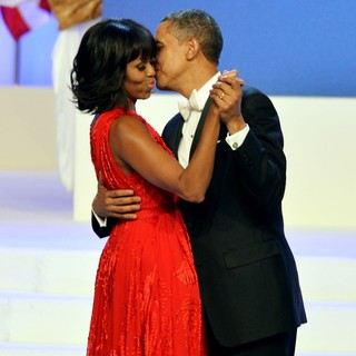 Michelle Obama, Barack Obama in The Inaugural Ball