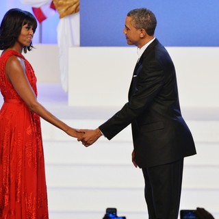 Michelle Obama, Barack Obama in The Inaugural Ball