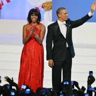 Michelle Obama, Barack Obama in The Inaugural Ball