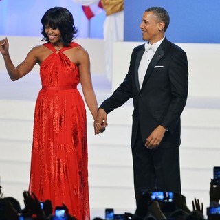 Michelle Obama, Barack Obama in The Inaugural Ball
