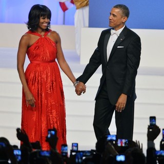 Michelle Obama, Barack Obama in The Inaugural Ball
