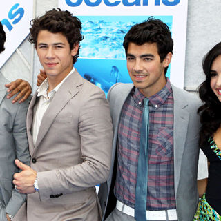 Jonas Brothers, Demi Lovato in Disneynature's Premiere of 'Oceans' - Arrivals