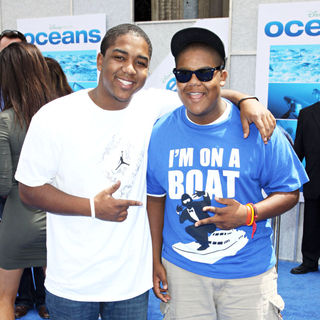 Kyle Massey, Chris Massey in Disneynature's Premiere of 'Oceans' - Arrivals
