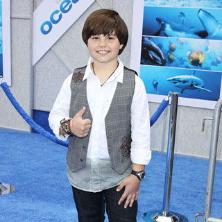 Zach Callison in Disneynature's Premiere of 'Oceans' - Arrivals