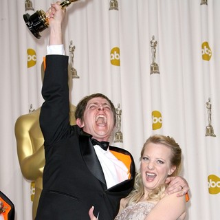 Brandon Oldenburg, Wendi McLendon-Covey in 84th Annual Academy Awards - Press Room