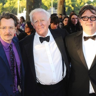 Gary Oldman, John le Carre, Tomas Alfredson in The Premiere of Tinker, Tailor, Soldier, Spy