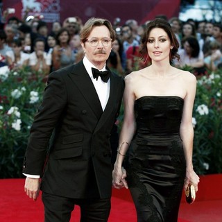 Gary Oldman, Alexandra Edenborough in The 68th Venice Film Festival - Day 6 - Tinker, Tailor, Soldier, Spy - Premiere