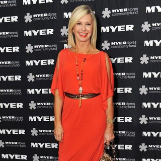 Olivia Newton-John in The Myer Precious Metal Ball in Support of The Olivia Newton-John Cancer and Wellness Centre