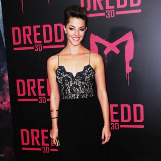 Olivia Thirlby in Dredd New York Screening