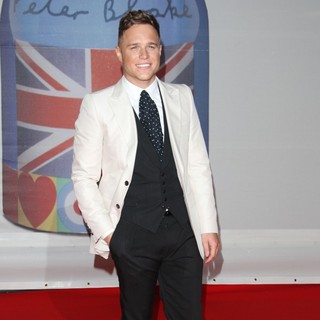 Olly Murs in The BRIT Awards 2012 - Arrivals