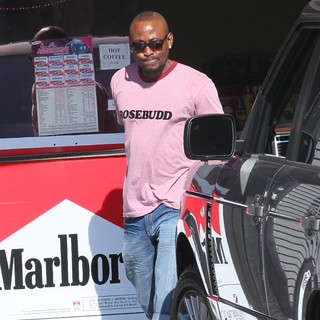 Omar Epps in Omar Epps Celebrates His Birthday by Debuting A Stylish New Haircut