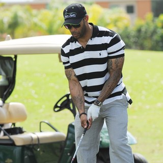 Omari Hardwick in Omari Hardwick Participates in The Eighth Annual Jason Taylor Celebrity Golf Classic