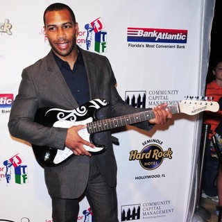 Omari Hardwick in Jason Taylor Celebrity Golf Classic Kick Off Party