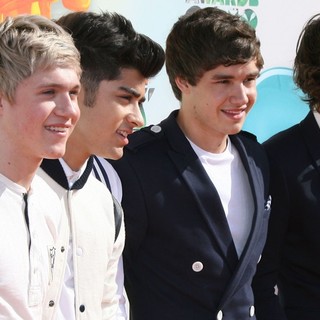 Niall Horan, Zayn Malik, Liam Payne, Harry Styles, One Direction in 2012 Kids' Choice Awards - Arrivals