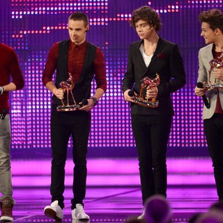 Niall Horan, Liam Payne, Harry Styles, Louis Tomlinson, One Direction in Bambi Awards 2012