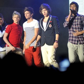 One Direction in One Direction Performing at The O2 Arena