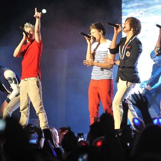 One Direction in One Direction Performing at The O2 Arena