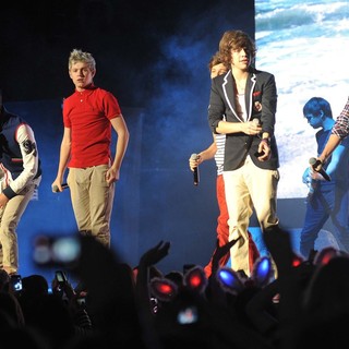 One Direction in One Direction Performing at The O2 Arena