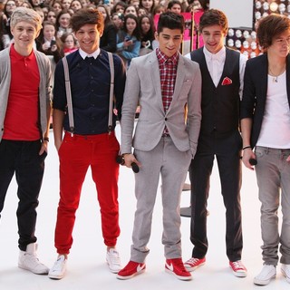 One Direction in One Direction Performs on Today as Part of The Toyota Concert Series