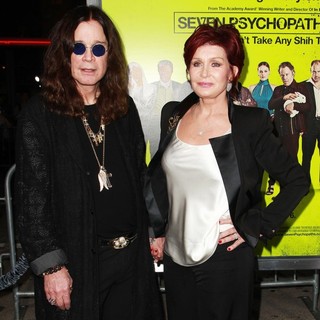 Ozzy Osbourne, Sharon Osbourne in Seven Psychopaths Los Angeles Premiere - Arrivals