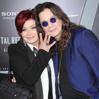 Sharon Osbourne, Ozzy Osbourne in Los Angeles Premiere of Total Recall