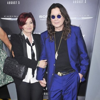 Sharon Osbourne, Ozzy Osbourne in Los Angeles Premiere of Total Recall