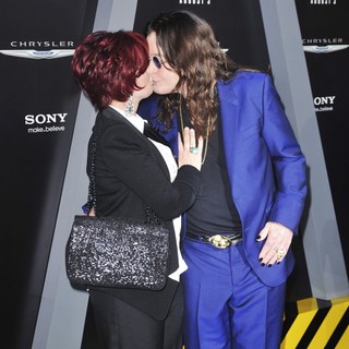 Sharon Osbourne, Ozzy Osbourne in Los Angeles Premiere of Total Recall