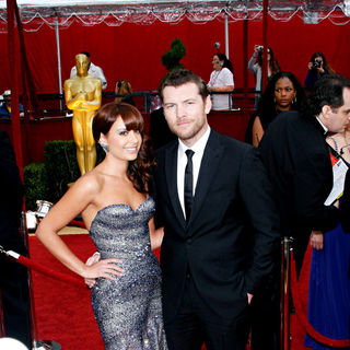 Sam Worthington, Natalie Mark in The 82nd Annual Academy Awards (Oscars) - Arrivals