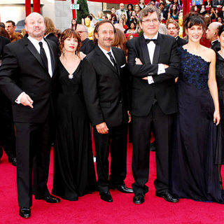 Juan Jose Campanella, Guillermo Francella, Mariela Besuievski, Gerardo Herrero in The 82nd Annual Academy Awards (Oscars) - Arrivals