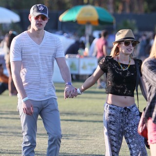 Chord Overstreet, Emma Roberts in Celebrities at The 2012 Coachella Valley Music and Arts Festival -  Day 2