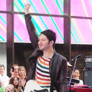 Owl City in Owl City Performing Live During The Today Show Summer Concert Series