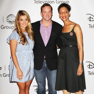 Daphne Oz, Clinton Kelly, Carla Hall in 2011 Disney ABC Television Group Host Summer Press Tour