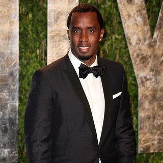 P. Diddy in 2012 Vanity Fair Oscar Party - Arrivals