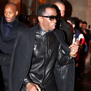 P. Diddy Is Seen Out About During Paris Fashion Week