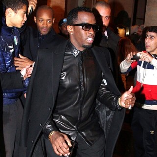 P. Diddy in P. Diddy Is Seen Out About During Paris Fashion Week