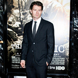 James Badge Dale in Los Angeles Premiere of HBO's new mini series 'The Pacific'
