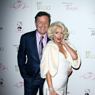 Piers Morgan, Paris Hilton in Paris Hilton Launches Her New Frangrance 'Tease'