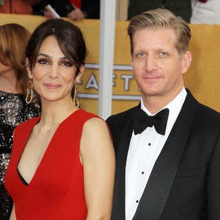 Annie Parisse, Paul Sparks in 19th Annual Screen Actors Guild Awards - Arrivals