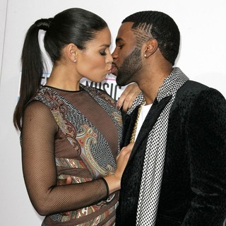 Jordin Sparks, Jason Derulo in The 40th Anniversary American Music Awards - Arrivals