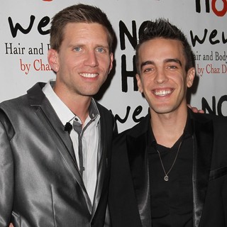 Adam Bouska, Jeff Parshley in NOH8 Celebrity Studded 4th Anniversary Party - Arrivals