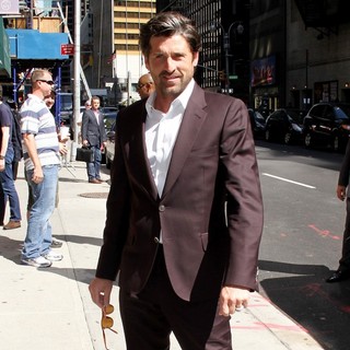 Patrick Dempsey in The Late Show with David Letterman - Arrivals