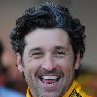 Patrick Dempsey in Patrick Dempsey Appears During Testing for Rolex Sports Car Series Rolex 24